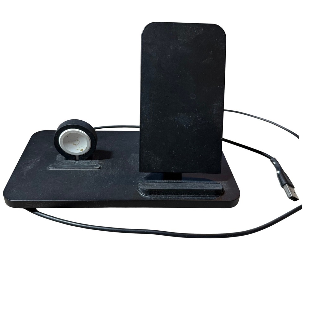 Seneo PA193B 2in1 Wireless Charger Stand for iPhone and Apple Watch